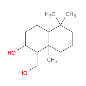 1-Naphthalenemethanol, decahydro-2-hydroxy-5,5,8a-trimethyl-