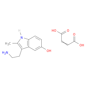 1H-吲哚-5-醇,3-(2-氨基乙基)-2-甲基-(2Z)-2-丁二烷(1：1)