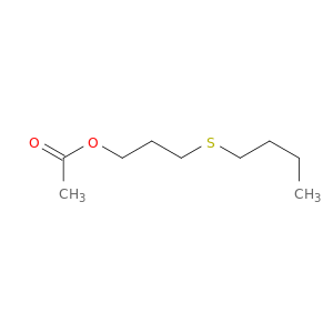 1-Propanol,3-(butylthio)-, 1-acetate