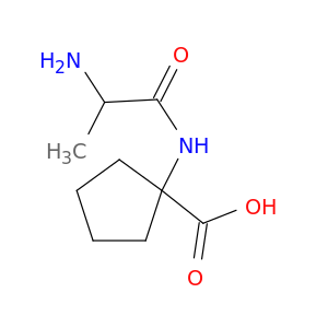 Cyclopentanecarboxylicacid, 1-[(2-amino-1-oxopropyl)amino]-