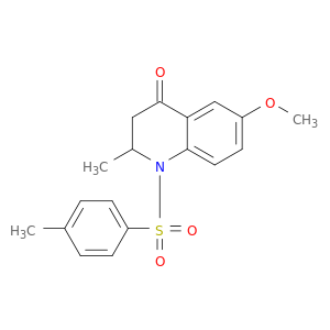 4(1H)-Quinolinone,2,3-dihydro-6-methoxy-2-methyl-1-[(4-methylphenyl)sulfonyl]-