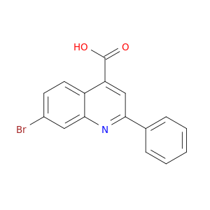 7-溴-2-苯基喹啉-4-甲酸