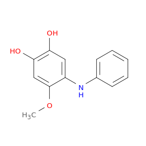 1,2-Benzenediol, 4-methoxy-5-(phenylamino)-