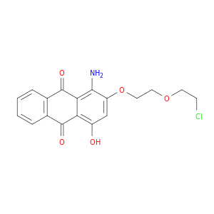 9,10-Anthracenedione, 1-amino-2-[2-(2-chloroethoxy)ethoxy]-4-hydroxy-