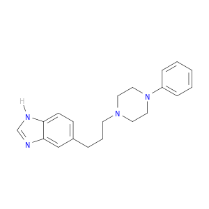 1H-Benzimidazole, 5-[3-(4-phenyl-1-piperazinyl)propyl]-