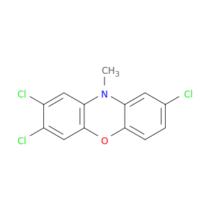 10H-Phenoxazine, 2,3,8-trichloro-10-methyl-