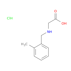 2-{[(2-methylphenyl)methyl]amino}acetic acid hydrochloride
