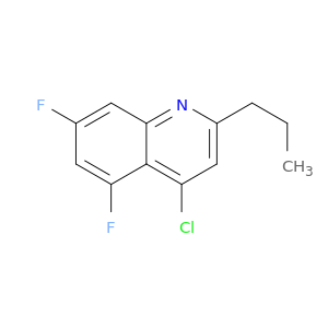 4-Chloro-5,7-difluoro-2-propylquinoline