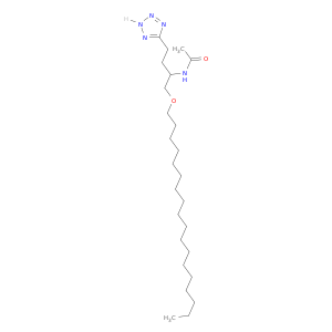 Acetamide, N-[1-[(octadecyloxy)methyl]-3-(1H-tetrazol-5-yl)propyl]-
