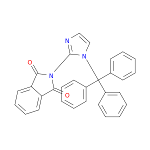 1H-Isoindole-1,3(2H)-dione, 2-[1-(triphenylmethyl)-1H-imidazol-2-yl]-