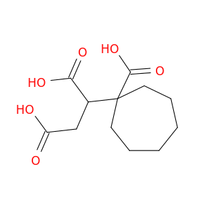 Butanedioic acid, (1-carboxycycloheptyl)-
