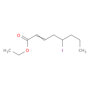 2-Octenoic acid, 5-iodo-, ethyl ester