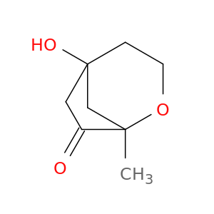 2-Oxabicyclo[3.2.1]octan-7-one, 5-hydroxy-1-methyl-