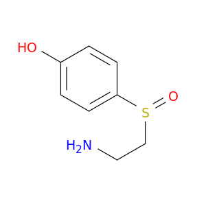 Phenol, 4-[(2-aminoethyl)sulfinyl]-