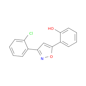 Phenol, 2-[3-(2-chlorophenyl)-5-isoxazolyl]-