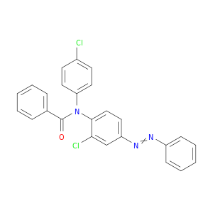 Benzamide, N-(4-chlorophenyl)-N-[2-chloro-4-(phenylazo)phenyl]-