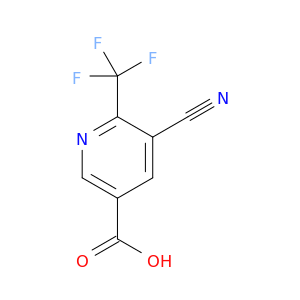 5-Cyano-6-(trifluoromethyl)pyridine-3-carboxylic acid