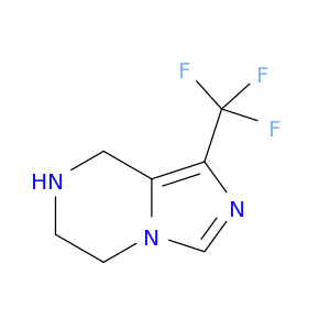 1-(三氟甲基)-5,6,7,8-四氢咪唑并[1,5-a]吡嗪