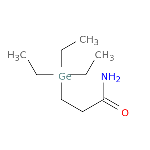 Propanamide, 3-(triethylgermyl)-