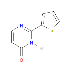4(1H)-Pyrimidinone, 2-(2-thienyl)-