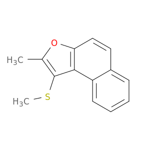 Naphtho[2,1-b]furan, 2-methyl-1-(methylthio)-