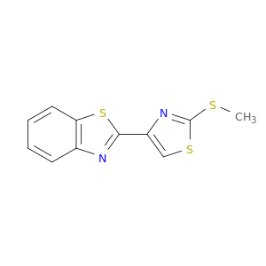2-(2-(Methylthio)-4-thiazolyl)benzothiazole