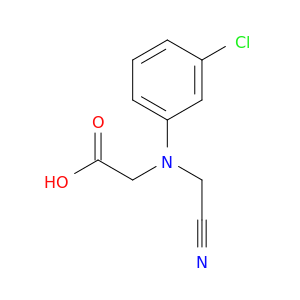 2-[(3-Chlorophenyl)(cyanomethyl)amino]acetic Acid