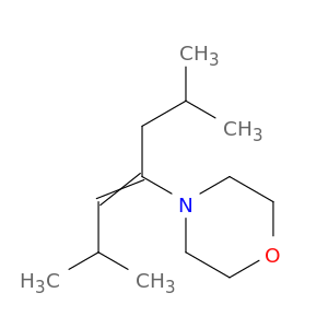 Morpholine, 4-[3-methyl-1-(2-methylpropyl)-1-butenyl]-