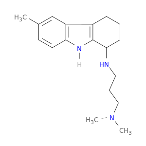 N,N-DIMETHYL-N'-(6-METHYL-2,3,4,9-TETRAHYDRO-1H-CARBAZOL-1-YL)PROPANE-1,3-DIAMINE