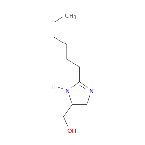 1H-Imidazole-4-methanol, 2-hexyl-