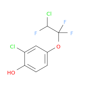 Phenol, 2-chloro-4-(2-chloro-1,1,2-trifluoroethoxy)-