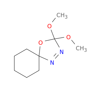 4-Oxa-1,2-diazaspiro[4.5]dec-1-ene, 3,3-dimethoxy-