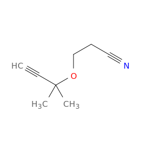 3-methyl-3-(2-cyanoethoxy)-1-butyne