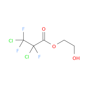 丙酸,2,3-二氯-2,3,3-三氟-,2-羟乙基酯