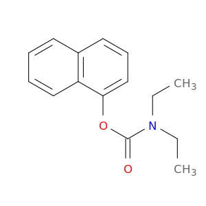 Carbamic acid, diethyl-, 1-naphthalenyl ester