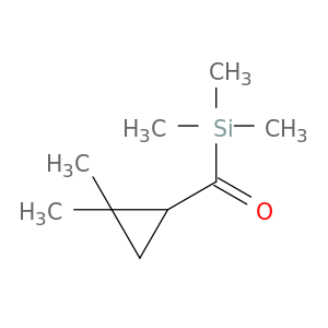 Silane, [(2,2-dimethylcyclopropyl)carbonyl]trimethyl-