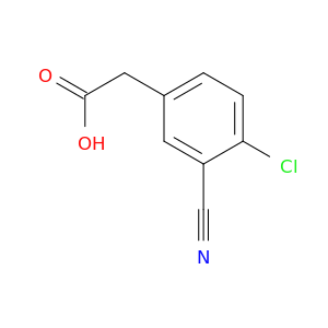 2-(4-氯-3-氰基苯基)乙酸