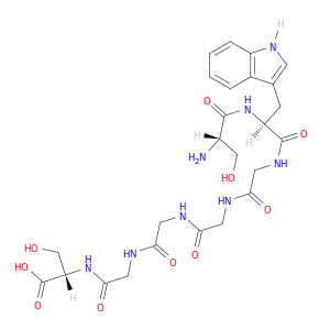 L-Serine, L-seryl-L-tryptophylglycylglycylglycylglycyl-