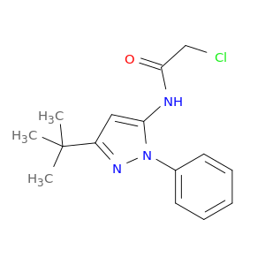 N-(3-tert-Butyl-1-phenyl-1H-pyrazol-5-yl)-2-chloroacetamide