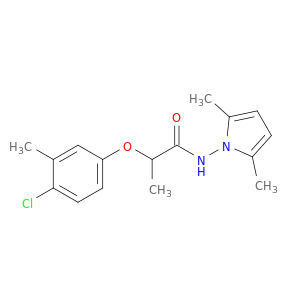 Propanamide,2-(4-chloro-3-methylphenoxy)-N-(2,5-dimethyl-1H-pyrrol-1-yl)-