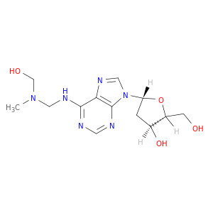 Adenosine, 2'-deoxy-N-[[(hydroxymethyl)methylamino]methyl]-