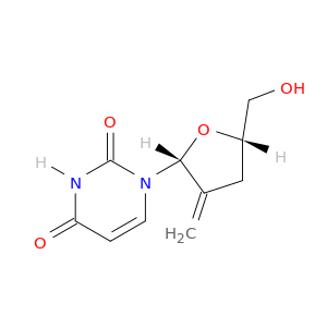 Uridine, 2',3'-dideoxy-2'-methylene-