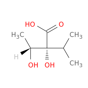 Butanoic acid,2,3-dihydroxy-2-(1-methylethyl)-, (2R,3R)-