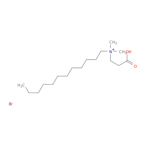 1-十二烷烷烃,N-(2-羧乙基)-N,N-二甲基,溴(1：1)