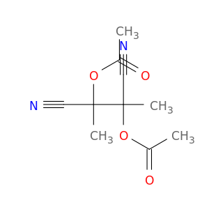 2,3-dicyanobutane-2,3-diyl diacetate