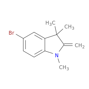 1H-Indole, 5-bromo-2,3-dihydro-1,3,3-trimethyl-2-methylene-