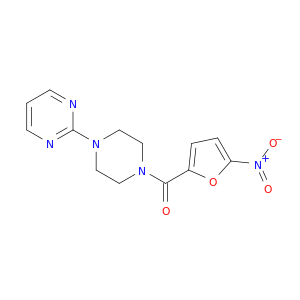 Piperazine, 1-[(5-nitro-2-furanyl)carbonyl]-4-(2-pyrimidinyl)-