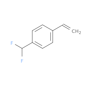 1-(difluoromethyl)-4-ethenylbenzene
