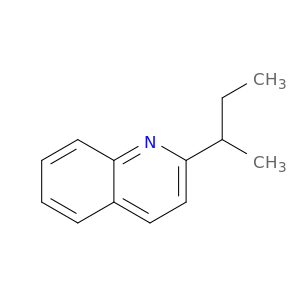 Quinoline, 2-(1-methylpropyl)-