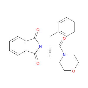 1H-ISOINDOLE-1,3(2H)-DIONE, 2-[(1S)-2-(4-MORPHOLINYL)-2-OXO-1-(PHENYLMETHYL)ETHYL]-